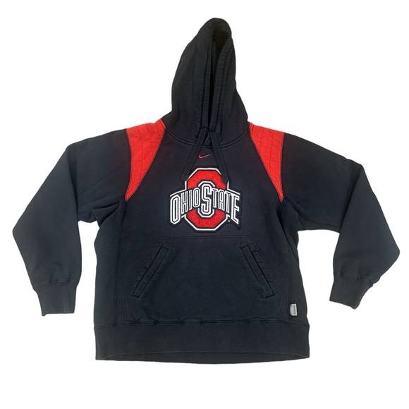 Vintage Ohio State Sweatshirt Red Black Men's Size Medium - Picture 1 of 6